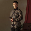Darsadian - Mandalas Kemeja Batik Pria Premium Lengan Panjang - Mandalas