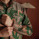 Darsagro - Mandalas Kemeja Batik Pria Premium Lengan Panjang - Mandalas