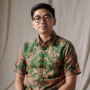 Darsagro - Mandalas Kemeja Batik Pria Premium Lengan Pendek - Mandalas