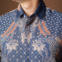 Darsaru - Mandalas Kemeja Batik Pria Premium Lengan Panjang - Mandalas