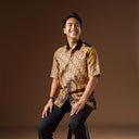 Datam - Mandalas Kemeja Batik Pria Premium Lengan Pendek - Mandalas