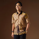 Datam - Mandalas Kemeja Batik Pria Premium Lengan Pendek - Mandalas