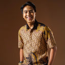Datam - Mandalas Kemeja Batik Pria Premium Lengan Pendek - Mandalas