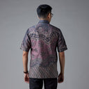 Delvid - Mandalas Kemeja Batik Pria Premium Lengan Pendek - Mandalas