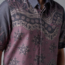 Delvid - Mandalas Kemeja Batik Pria Premium Lengan Pendek - Mandalas