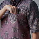 Delvid - Mandalas Kemeja Batik Pria Premium Lengan Pendek - Mandalas