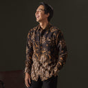 Delvidian - Mandalas Kemeja Batik Pria Premium Lengan Panjang - Mandalas