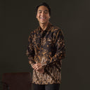 Delvidian - Mandalas Kemeja Batik Pria Premium Lengan Panjang - Mandalas