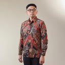Denatara - Mandalas Kemeja Batik Pria Premium Lengan Panjang - Mandalas