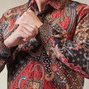 Denatara - Mandalas Kemeja Batik Pria Premium Lengan Panjang - Mandalas