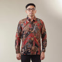 Denatara - Mandalas Kemeja Batik Pria Premium Lengan Panjang - Mandalas