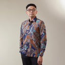 Denatavi - Mandalas Kemeja Batik Pria Premium Lengan Panjang - Mandalas