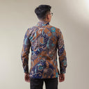 Denatavi - Mandalas Kemeja Batik Pria Premium Lengan Panjang - Mandalas