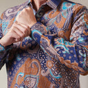Denatavi - Mandalas Kemeja Batik Pria Premium Lengan Panjang - Mandalas