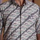Denza - Mandalas Kemeja Batik Pria Premium Lengan Pendek - Mandalas