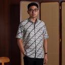 Denza - Mandalas Kemeja Batik Pria Premium Lengan Pendek - Mandalas