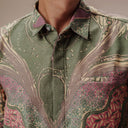 Dewat - Mandalas Kemeja Batik Pria Premium Lengan Pendek - Mandalas