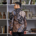 Dewidian - Mandalas Kemeja Batik Pria Premium Lengan Panjang - Mandalas