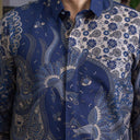 Dewiru - Mandalas Kemeja Batik Pria Premium Lengan Panjang - Mandalas