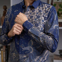 Dewiru - Mandalas Kemeja Batik Pria Premium Lengan Panjang - Mandalas