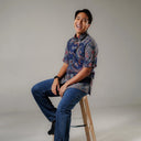 Dharma - Mandalas Kemeja Batik Pria Premium Lengan Pendek - Mandalas