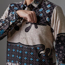 Dibsidian - Mandalas Kemeja Batik Pria Premium Lengan Panjang - Mandalas