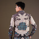 Dibsidian - Mandalas Kemeja Batik Pria Premium Lengan Panjang - Mandalas