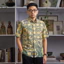 Dimona - Mandalas Kemeja Batik Pria Premium Lengan Pendek - Mandalas