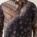 Dovel - Mandalas Kemeja Batik Pria Premium Lengan Panjang - Mandalas