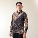 Dovel - Mandalas Kemeja Batik Pria Premium Lengan Panjang - Mandalas