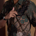 Dwipa - Mandalas Kemeja Batik Pria Premium Lengan Pendek - Mandalas