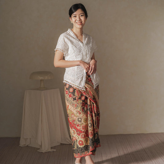 Rahayu - Mandalas Premium Women's Batik Wrap Skirt