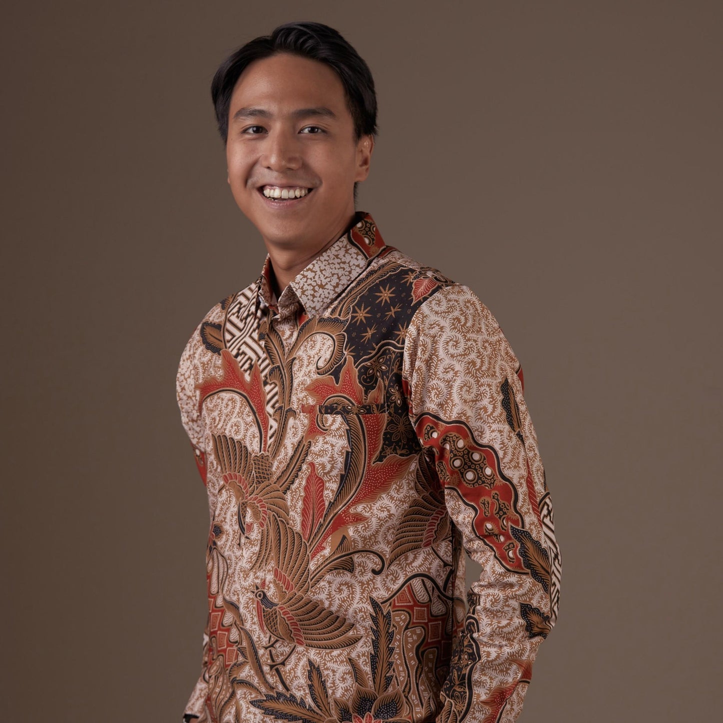 Airlangga - Mandalas Kemeja Batik Pria Premium Lengan Panjang