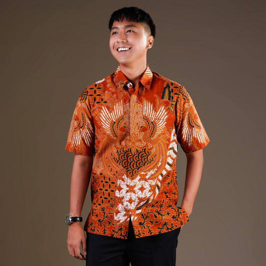 Mertapa - Mandalas Kemeja Batik Pria Premium Lengan Pendek