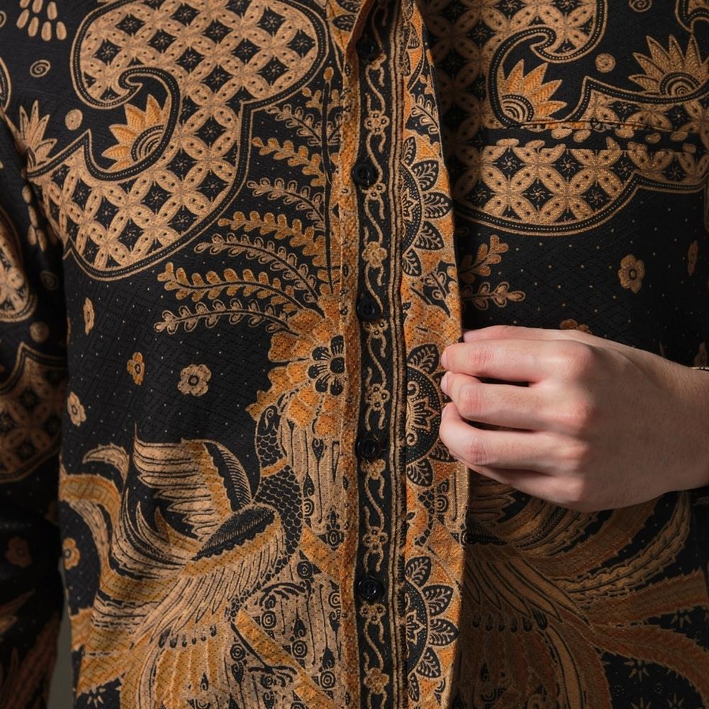 Materen - Mandalas Kemeja Batik Pria Premium Lengan Panjang
