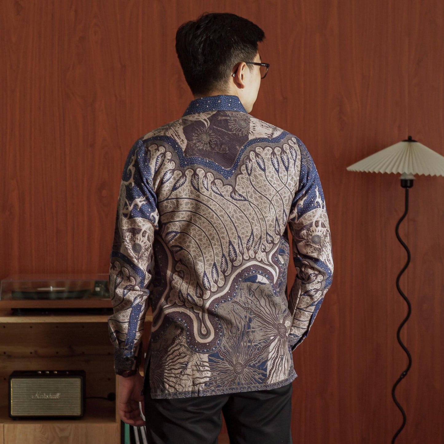Marnavi - Mandalas Kemeja Batik Pria Premium Lengan Panjang
