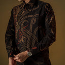 Elanga - Mandalas Kemeja Batik Pria Premium Lengan Panjang - Mandalas