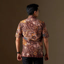 Eloning - Mandalas Premium Men’s Short Sleeve Batik Shirt - Mandalas