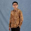 Emasan - Mandalas Kemeja Batik Pria Premium Lengan Panjang - Mandalas