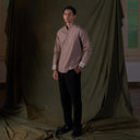 Emir Pecan - Mandalas Kemeja Koko Kurta Pria Premium Lengan Panjang - Mandalas