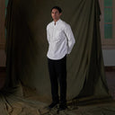 Emir White - Mandalas Kemeja Koko Kurta Pria Premium Lengan Panjang - Mandalas