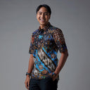 Estiru - Mandalas Kemeja Batik Pria Premium Lengan Pendek - Mandalas