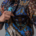 Estiru - Mandalas Kemeja Batik Pria Premium Lengan Pendek - Mandalas
