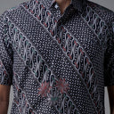 Etigo - Mandalas Kemeja Batik Pria Premium Lengan Pendek - Mandalas