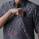 Etigo - Mandalas Kemeja Batik Pria Premium Lengan Pendek - Mandalas