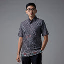 Etigo - Mandalas Kemeja Batik Pria Premium Lengan Pendek - Mandalas