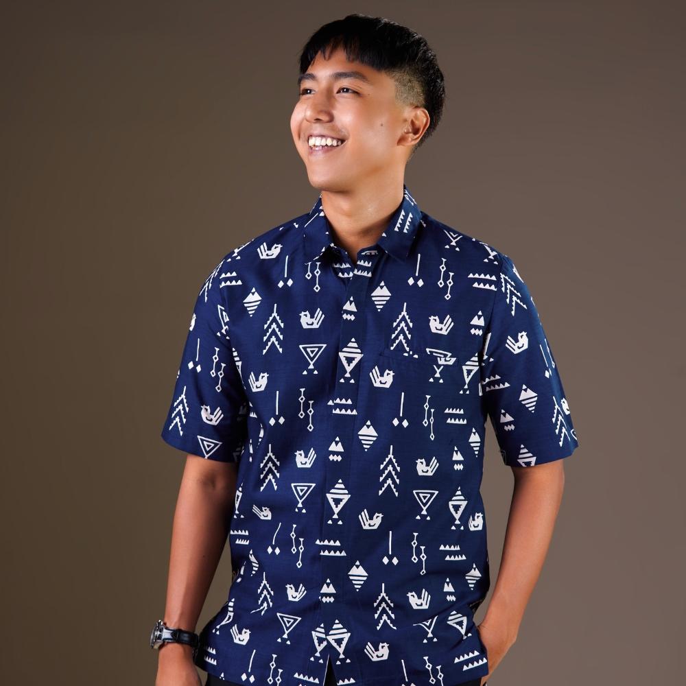 Cikiru - Mandalas Kemeja Batik Pria Premium Lengan Pendek
