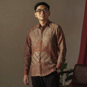 Fade - Mandalas Kemeja Batik Pria Premium Lengan Panjang - Mandalas