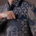 Firaya - Mandalas Kemeja Batik Pria Premium Lengan Panjang - Mandalas