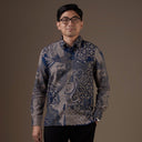 Firaya - Mandalas Kemeja Batik Pria Premium Lengan Panjang - Mandalas
